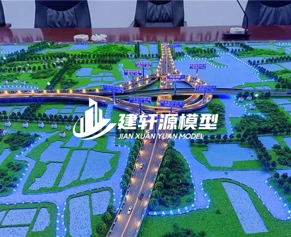 红桥高速公路沙盘定制